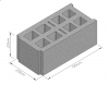 Polystyrene Thermal Blocks 25 cm
