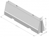 Two Sided Safety Barrier